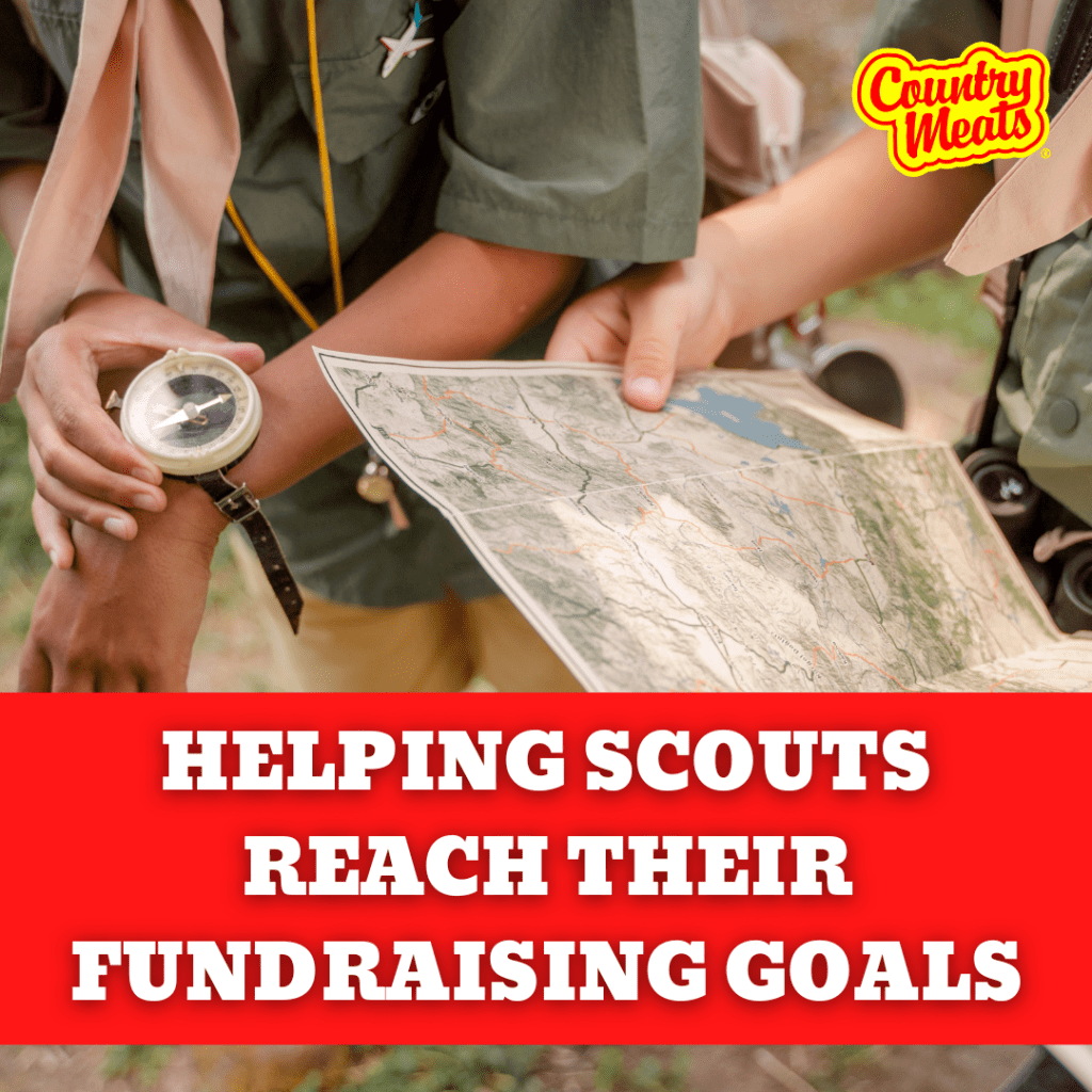 Country Meats helps Boy Scouts reach their fundraising goals quickly!