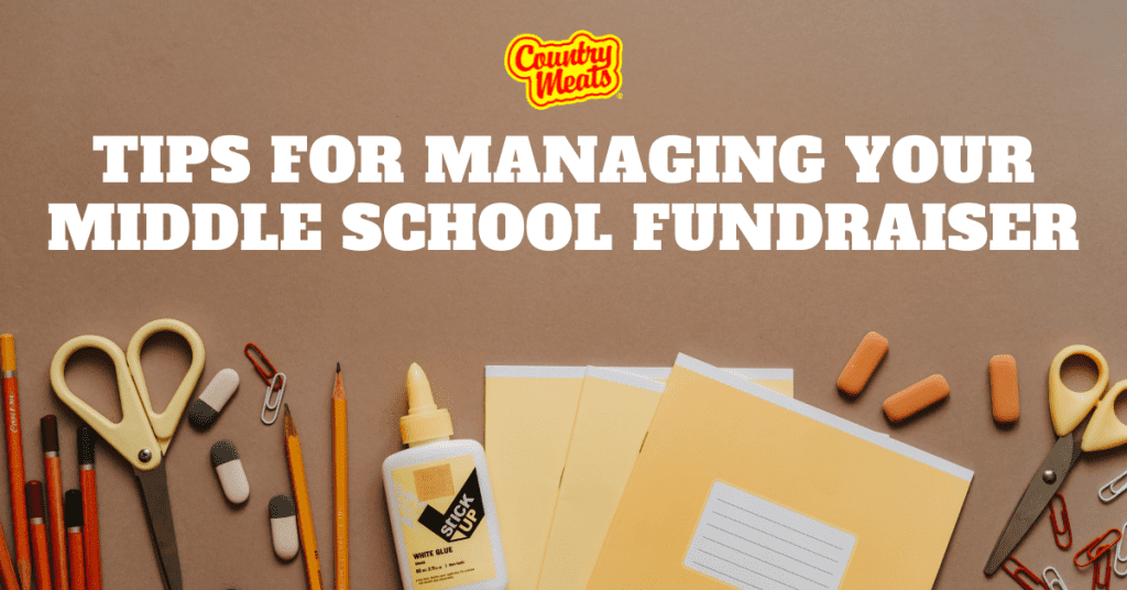tips for managing your middle school fundraiser