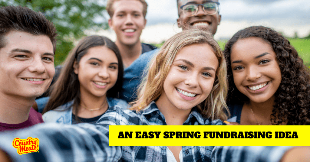 an easy spring fundraising idea